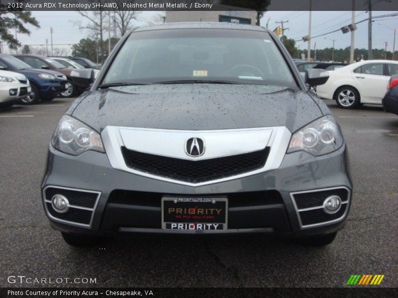 Polished Metal Metallic / Ebony 2012 Acura RDX Technology SH-AWD