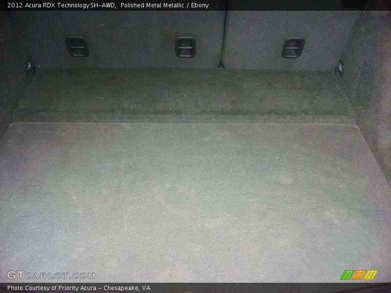 Polished Metal Metallic / Ebony 2012 Acura RDX Technology SH-AWD