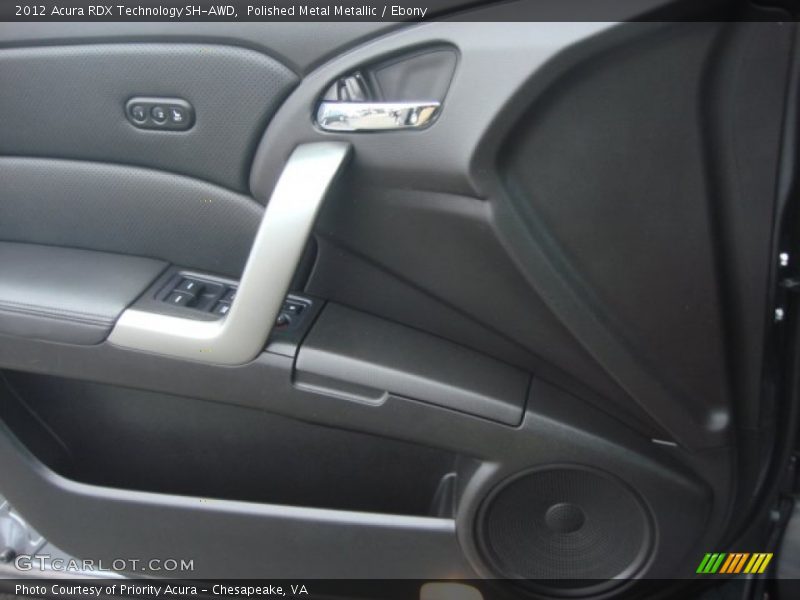 Polished Metal Metallic / Ebony 2012 Acura RDX Technology SH-AWD