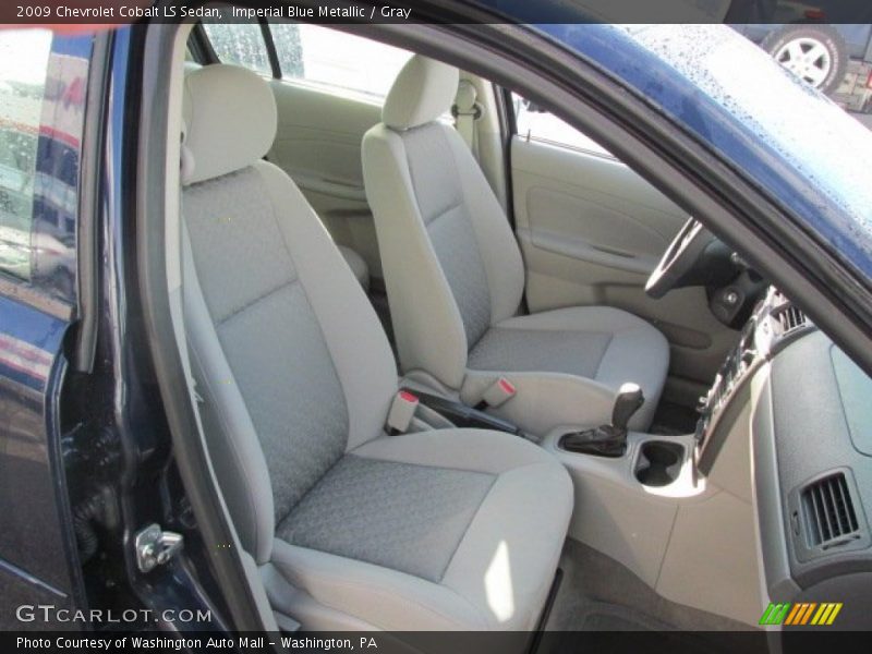 Imperial Blue Metallic / Gray 2009 Chevrolet Cobalt LS Sedan