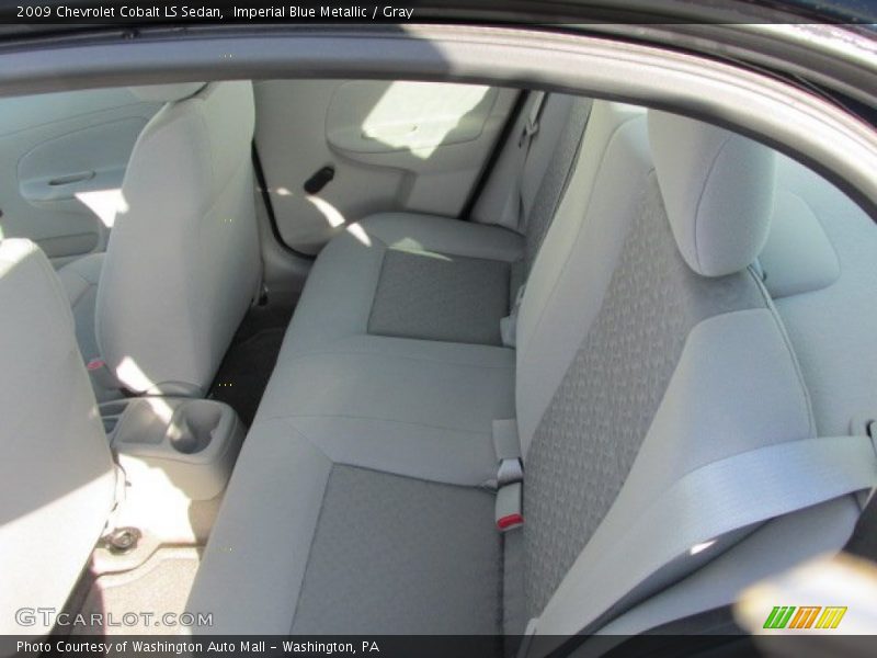 Imperial Blue Metallic / Gray 2009 Chevrolet Cobalt LS Sedan