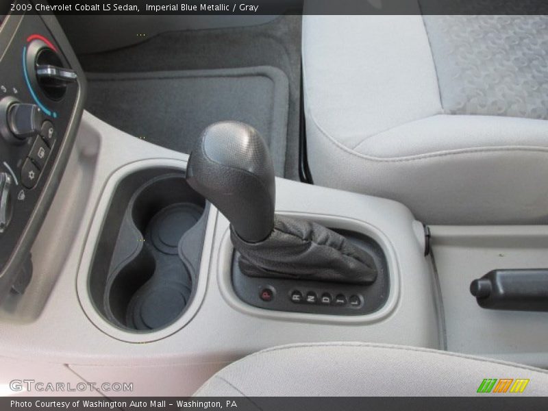 Imperial Blue Metallic / Gray 2009 Chevrolet Cobalt LS Sedan