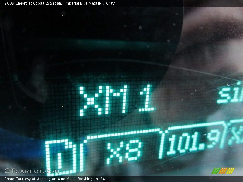 Imperial Blue Metallic / Gray 2009 Chevrolet Cobalt LS Sedan