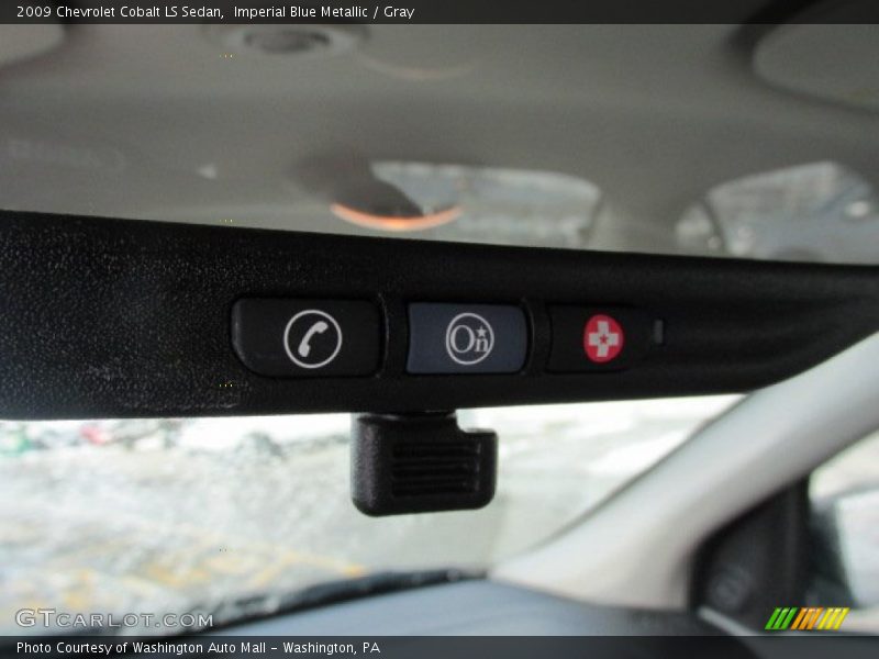 Imperial Blue Metallic / Gray 2009 Chevrolet Cobalt LS Sedan