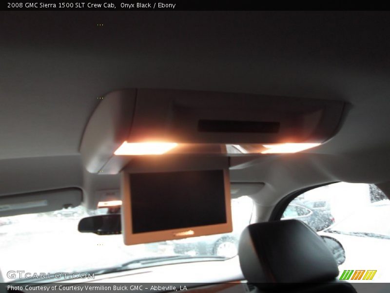 Onyx Black / Ebony 2008 GMC Sierra 1500 SLT Crew Cab