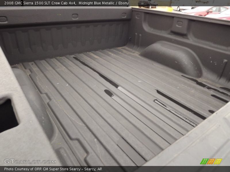 Midnight Blue Metallic / Ebony 2008 GMC Sierra 1500 SLT Crew Cab 4x4