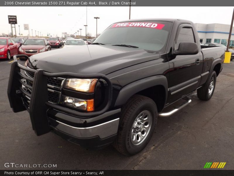 Black / Dark Charcoal 2006 Chevrolet Silverado 1500 Z71 Regular Cab 4x4