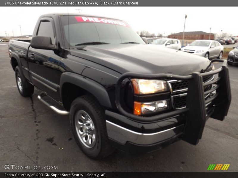 Black / Dark Charcoal 2006 Chevrolet Silverado 1500 Z71 Regular Cab 4x4