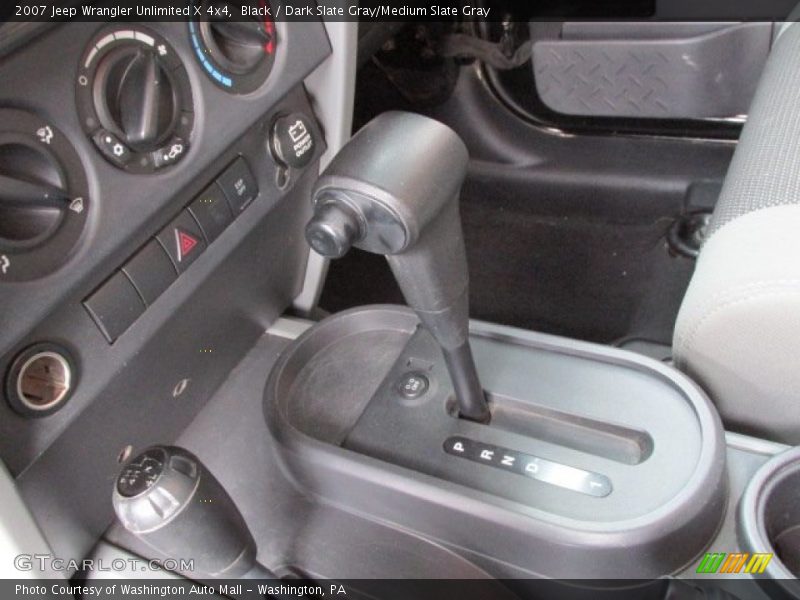 Black / Dark Slate Gray/Medium Slate Gray 2007 Jeep Wrangler Unlimited X 4x4