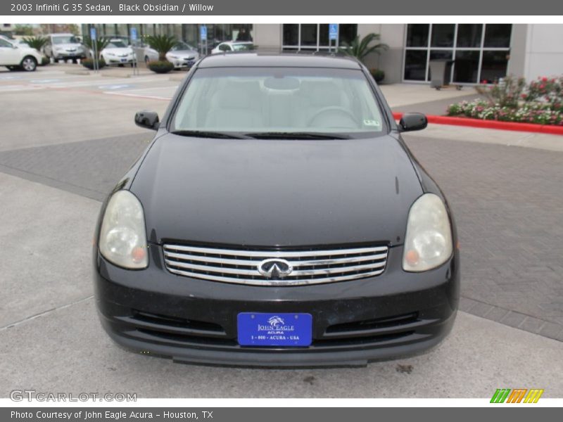 Black Obsidian / Willow 2003 Infiniti G 35 Sedan