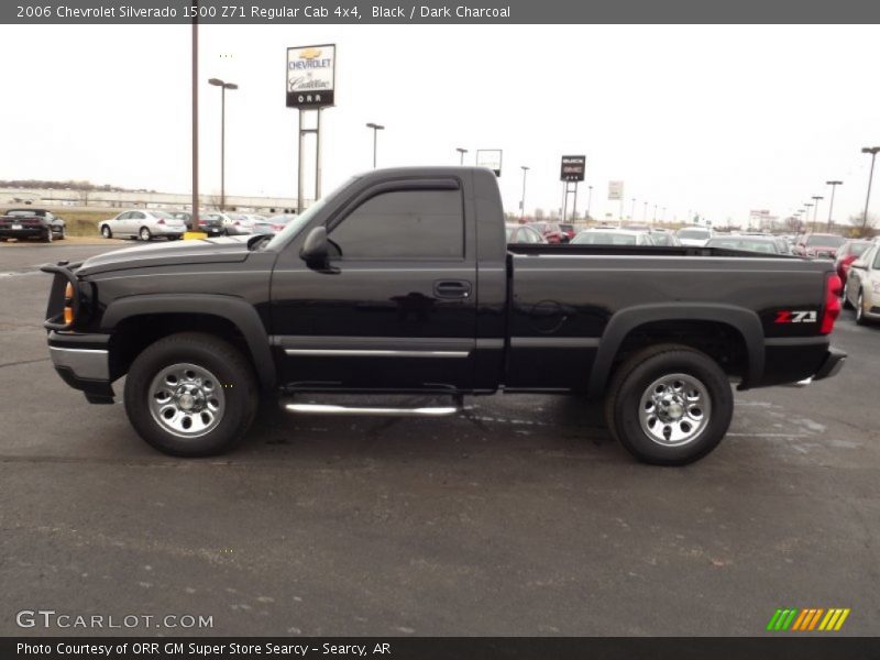 Black / Dark Charcoal 2006 Chevrolet Silverado 1500 Z71 Regular Cab 4x4