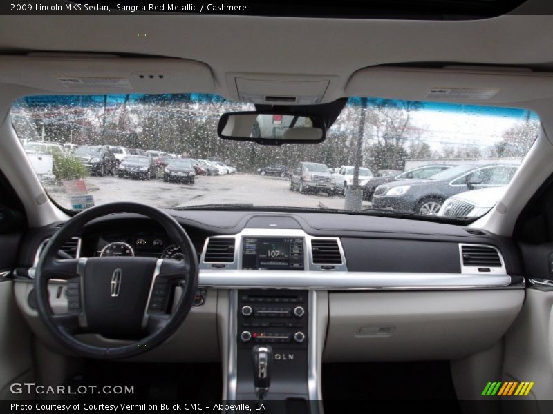 Sangria Red Metallic / Cashmere 2009 Lincoln MKS Sedan