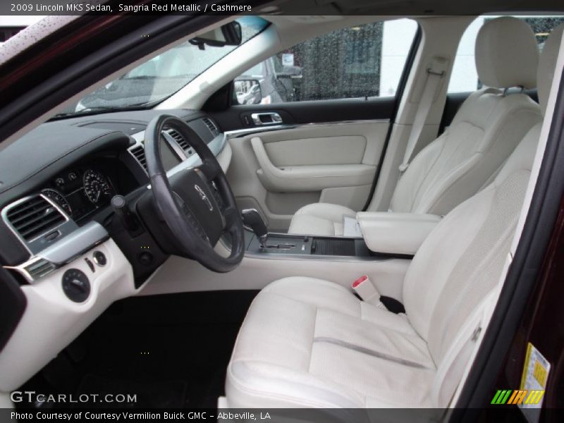 Sangria Red Metallic / Cashmere 2009 Lincoln MKS Sedan