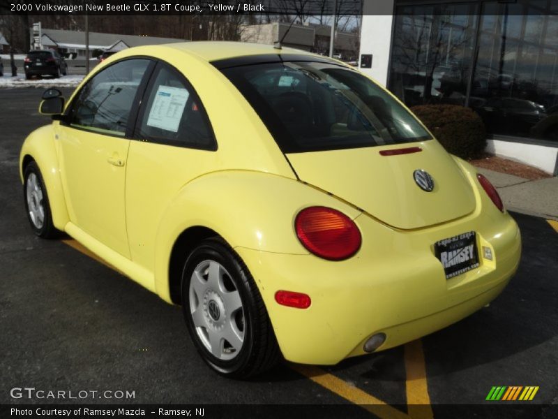 Yellow / Black 2000 Volkswagen New Beetle GLX 1.8T Coupe