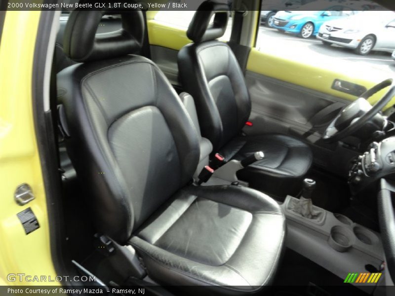 Yellow / Black 2000 Volkswagen New Beetle GLX 1.8T Coupe
