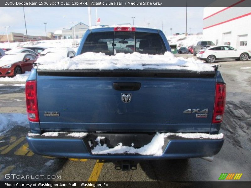 Atlantic Blue Pearl / Medium Slate Gray 2006 Dodge Ram 1500 Sport Quad Cab 4x4