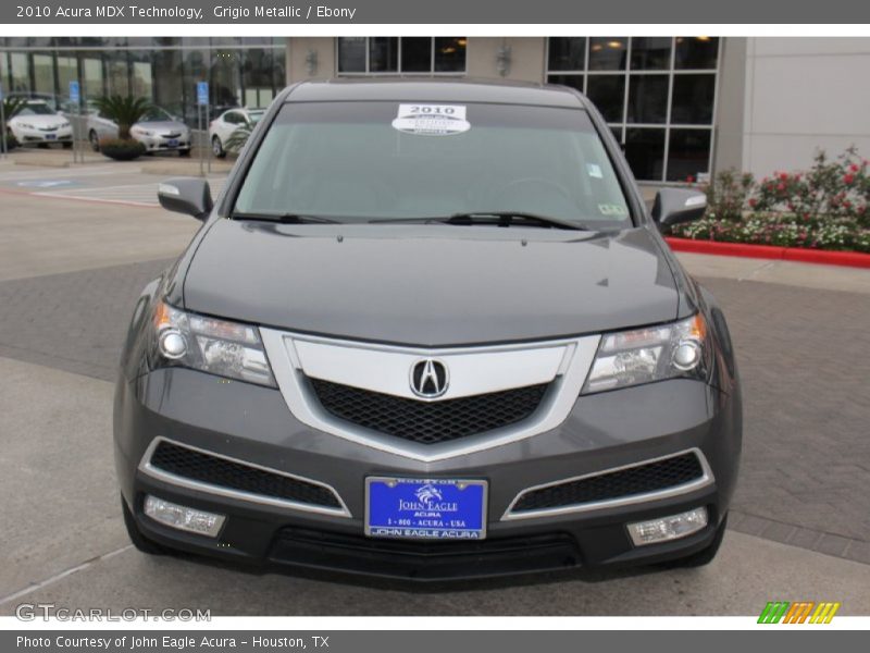 Grigio Metallic / Ebony 2010 Acura MDX Technology