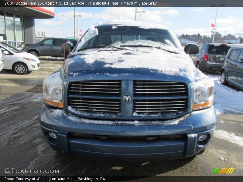 Atlantic Blue Pearl / Medium Slate Gray 2006 Dodge Ram 1500 Sport Quad Cab 4x4