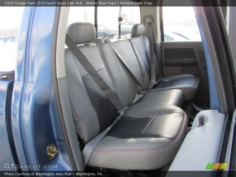 Atlantic Blue Pearl / Medium Slate Gray 2006 Dodge Ram 1500 Sport Quad Cab 4x4