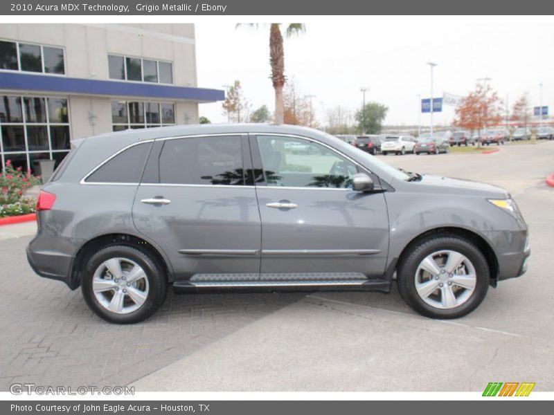 Grigio Metallic / Ebony 2010 Acura MDX Technology