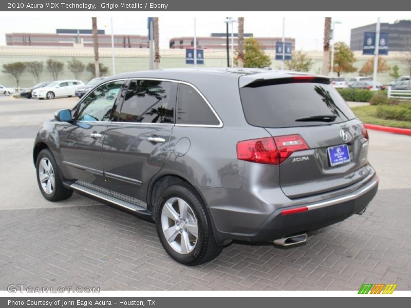 Grigio Metallic / Ebony 2010 Acura MDX Technology