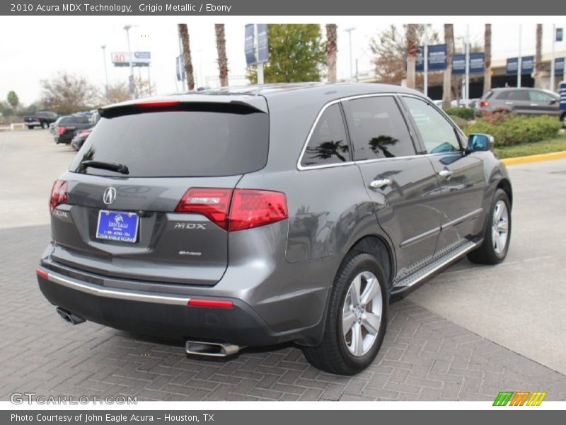 Grigio Metallic / Ebony 2010 Acura MDX Technology