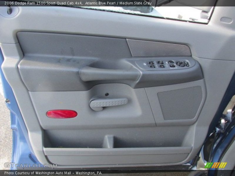Atlantic Blue Pearl / Medium Slate Gray 2006 Dodge Ram 1500 Sport Quad Cab 4x4