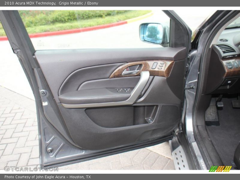 Grigio Metallic / Ebony 2010 Acura MDX Technology