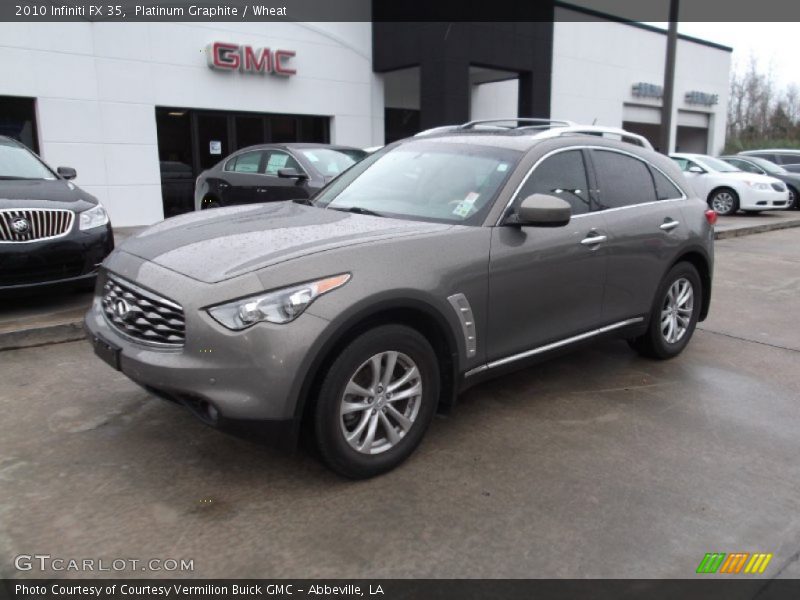 Platinum Graphite / Wheat 2010 Infiniti FX 35