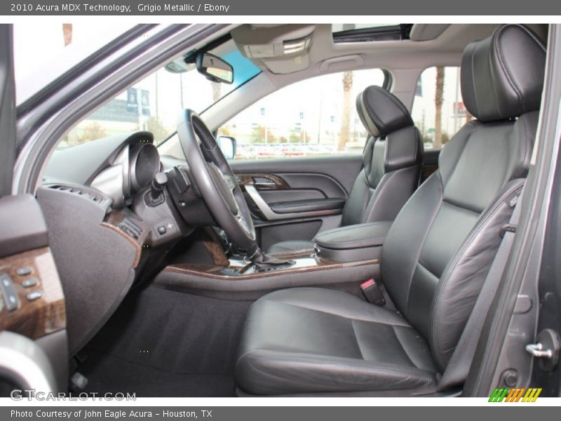 Grigio Metallic / Ebony 2010 Acura MDX Technology