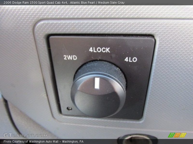 Atlantic Blue Pearl / Medium Slate Gray 2006 Dodge Ram 1500 Sport Quad Cab 4x4
