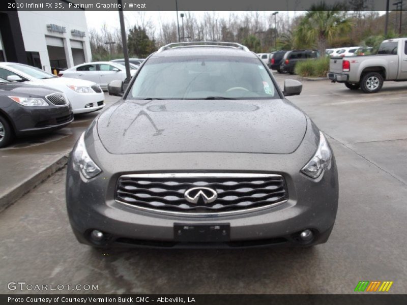 Platinum Graphite / Wheat 2010 Infiniti FX 35
