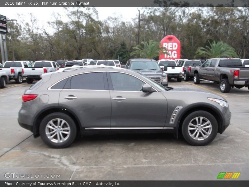 Platinum Graphite / Wheat 2010 Infiniti FX 35
