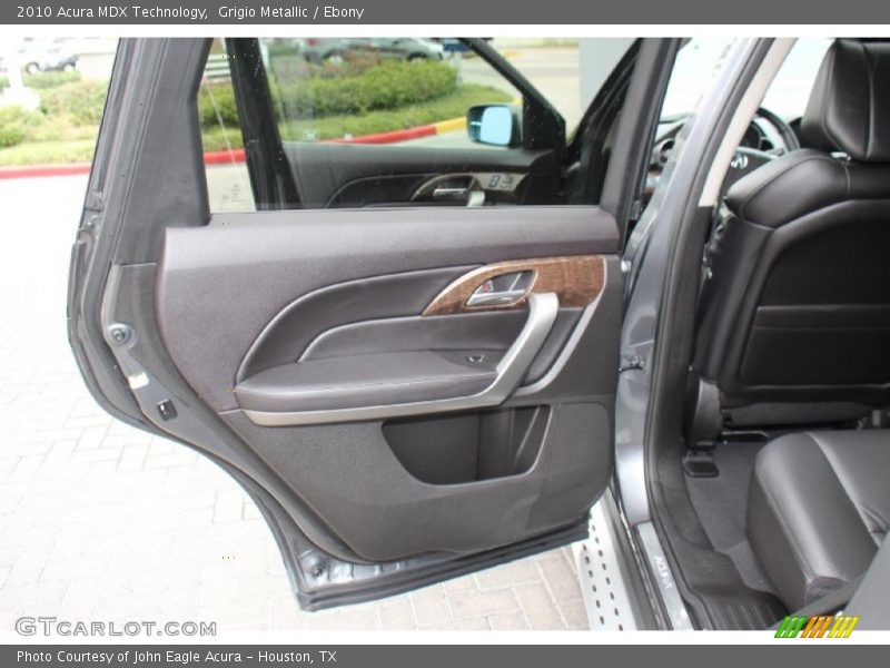 Grigio Metallic / Ebony 2010 Acura MDX Technology