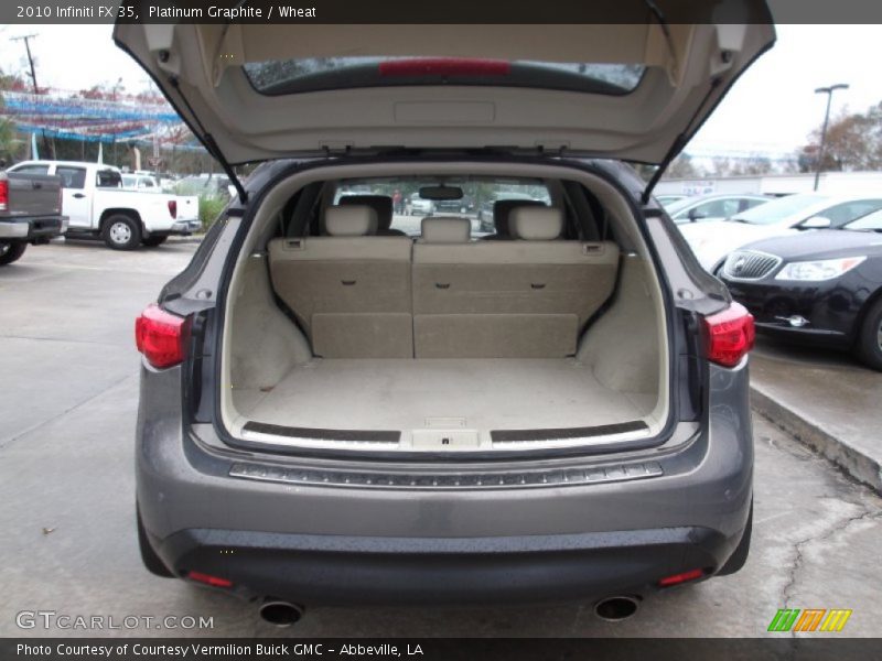Platinum Graphite / Wheat 2010 Infiniti FX 35