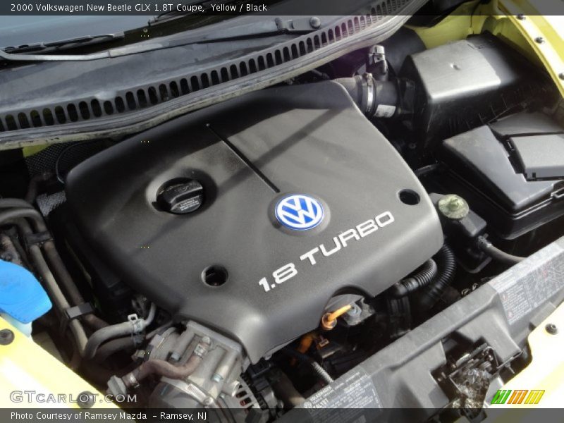 Yellow / Black 2000 Volkswagen New Beetle GLX 1.8T Coupe