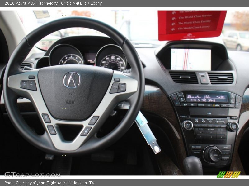 Grigio Metallic / Ebony 2010 Acura MDX Technology