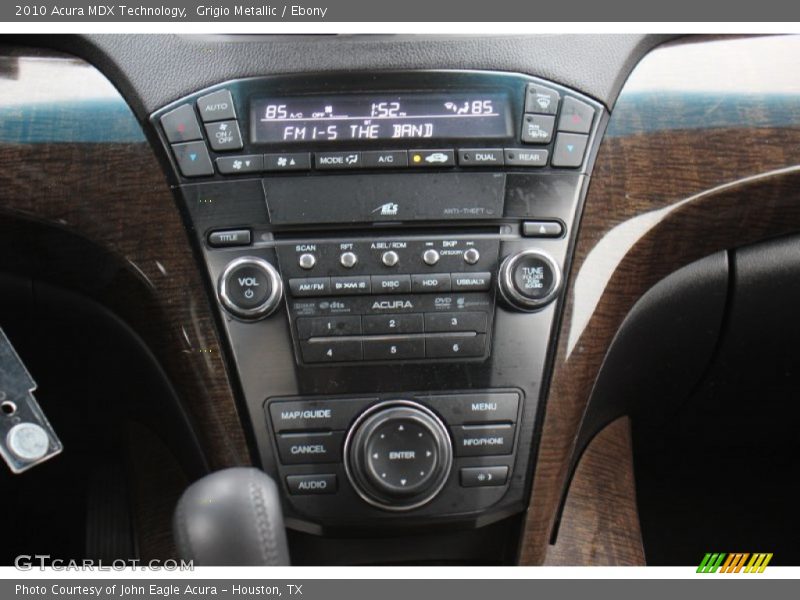 Grigio Metallic / Ebony 2010 Acura MDX Technology