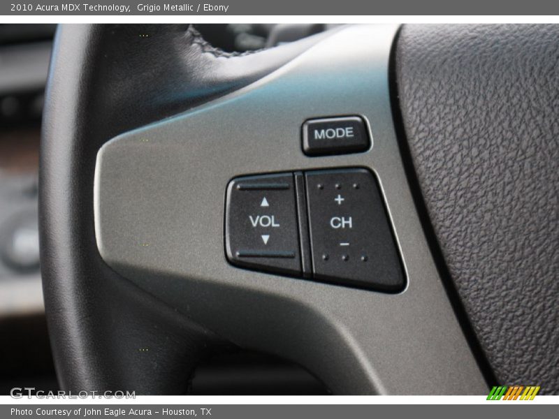 Grigio Metallic / Ebony 2010 Acura MDX Technology
