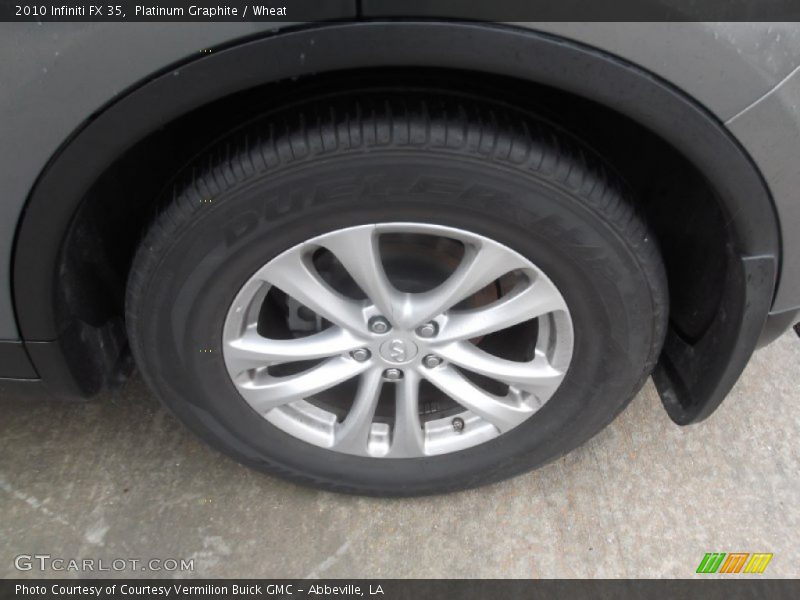 Platinum Graphite / Wheat 2010 Infiniti FX 35