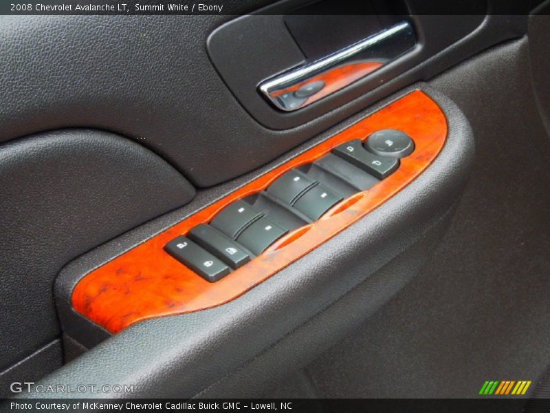 Summit White / Ebony 2008 Chevrolet Avalanche LT