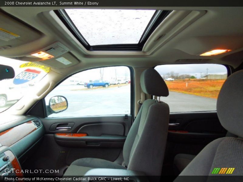 Summit White / Ebony 2008 Chevrolet Avalanche LT