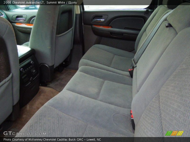 Summit White / Ebony 2008 Chevrolet Avalanche LT