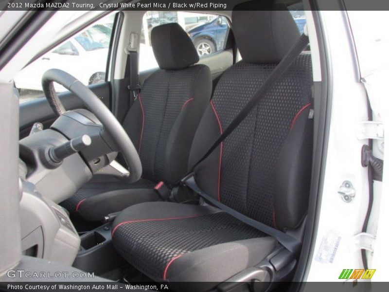 Front Seat of 2012 MAZDA2 Touring