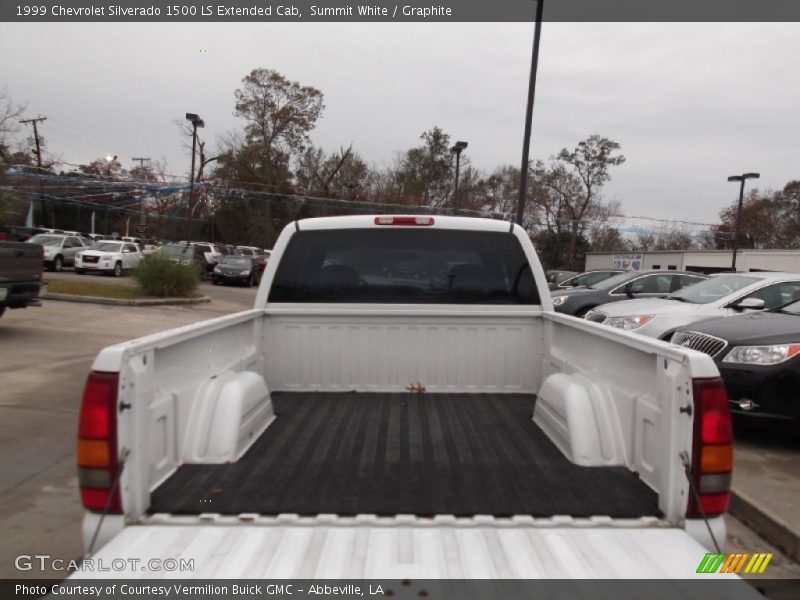 Summit White / Graphite 1999 Chevrolet Silverado 1500 LS Extended Cab