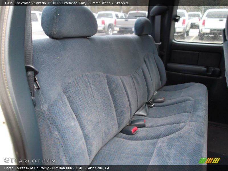 Summit White / Graphite 1999 Chevrolet Silverado 1500 LS Extended Cab