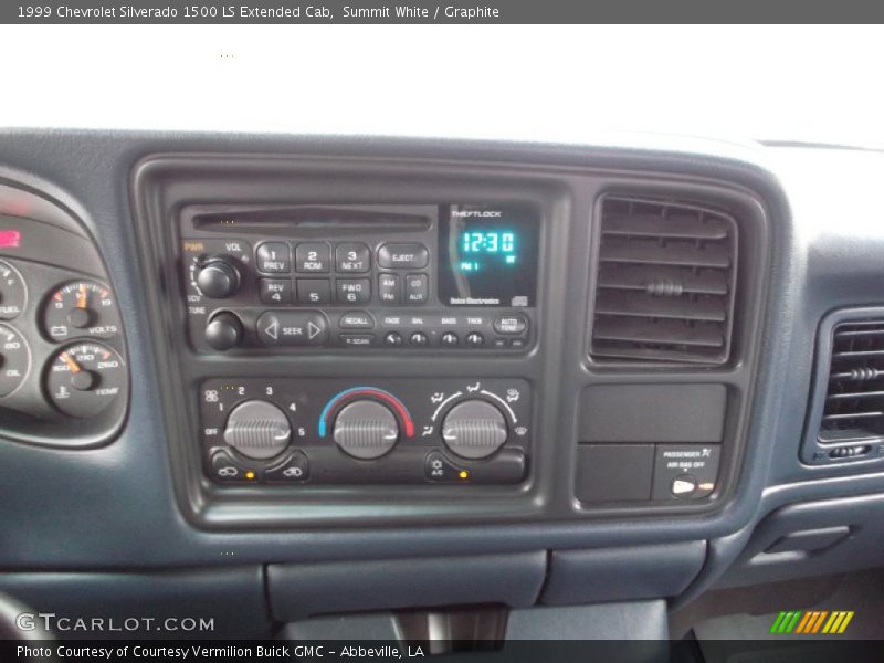 Summit White / Graphite 1999 Chevrolet Silverado 1500 LS Extended Cab