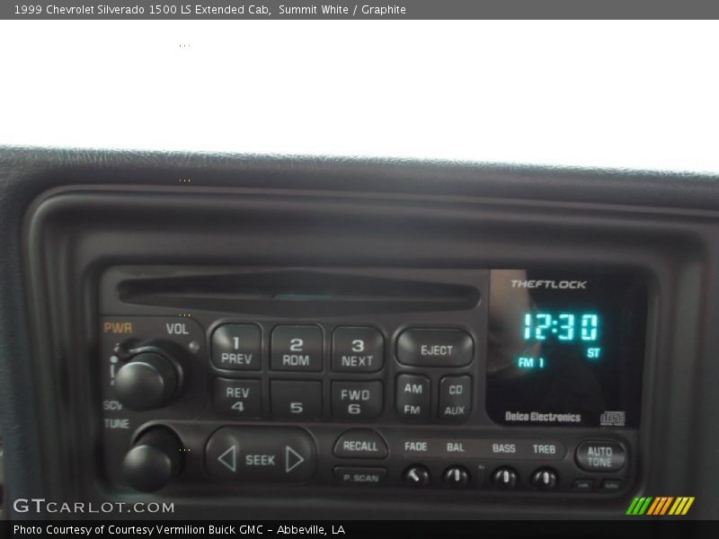 Summit White / Graphite 1999 Chevrolet Silverado 1500 LS Extended Cab