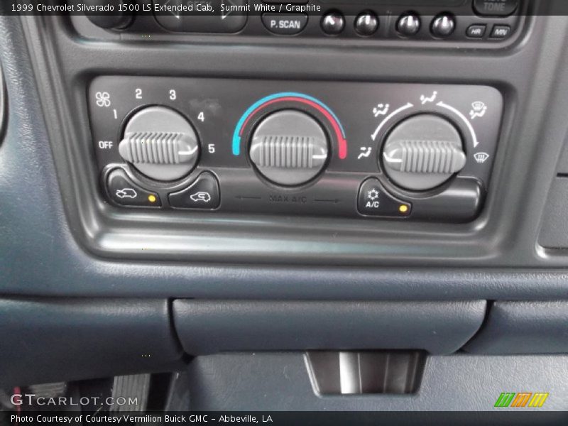 Summit White / Graphite 1999 Chevrolet Silverado 1500 LS Extended Cab