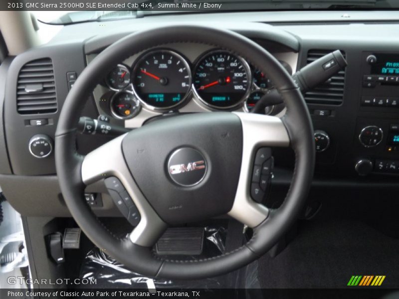  2013 Sierra 2500HD SLE Extended Cab 4x4 Steering Wheel